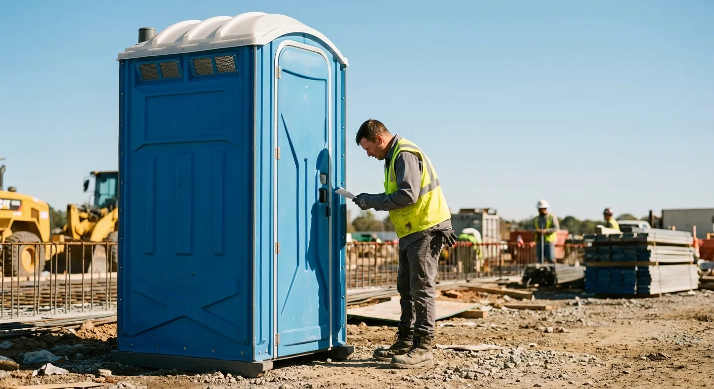 Clean portable restrooms at a special event in Gary, IN