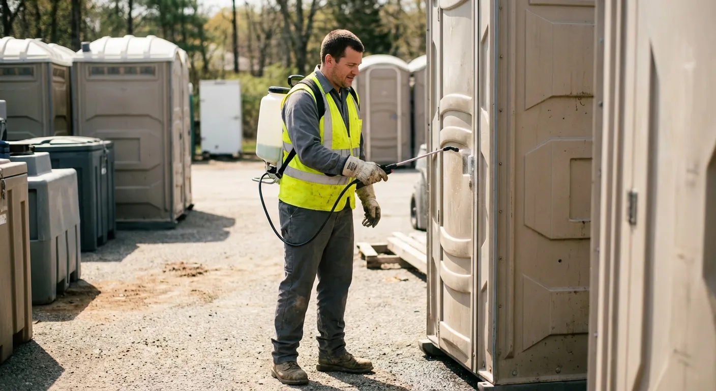 Sanitation safety protocols and portable restroom rental in Gary, IN