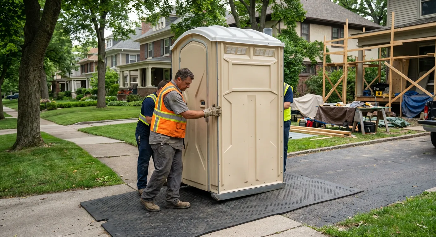 Luxury Restroom Trailers and Portable Toilets in Gary