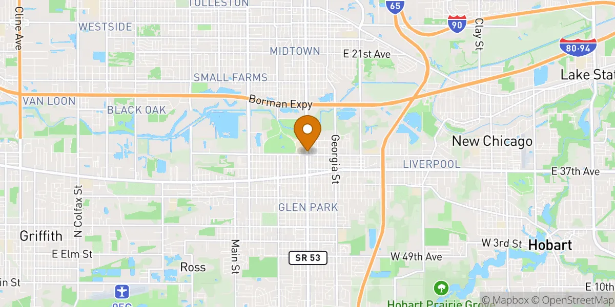 neighborhood map neighborhood map in Gary, IN