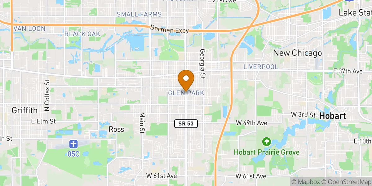 neighborhood map neighborhood map in Gary, IN